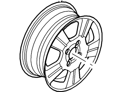 Ford 3S4Z-1007-ABCP Wheel Assembly