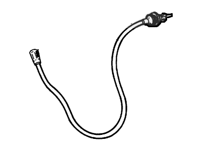 Ford YF1Z-9A758-AA Throttle Control Cable Assembly