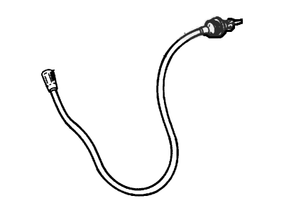 2000 Ford Taurus Throttle Cable - YF1Z-9A758-AA