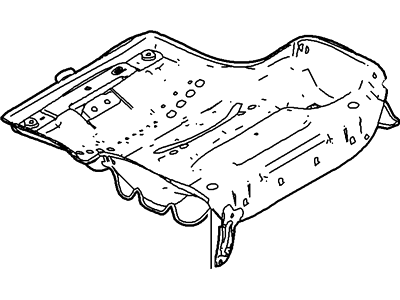 Ford 5C3Z-2863100-AA Frame And Spring - Front Seat Cushion