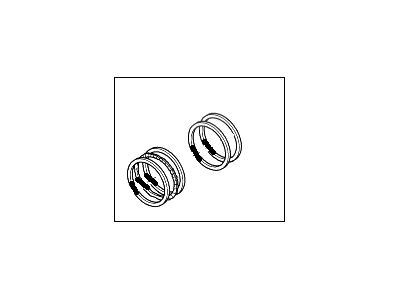 2018 Ford Explorer Piston Ring Set - AT4Z-6148-D