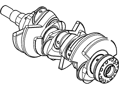 Ford AT4Z-6303-D Crankshaft Assembly