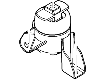 Ford 9E5Z-6038-H Engine Front Support Bracket