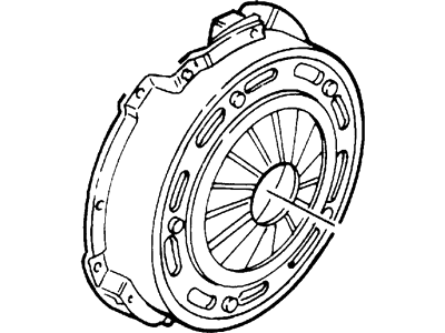 2000 Ford Focus Clutch Disc - YS4Z-7L596-DA