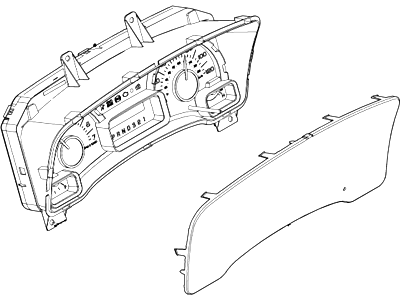 Ford Expedition Instrument Cluster - CL1Z-10849-EA