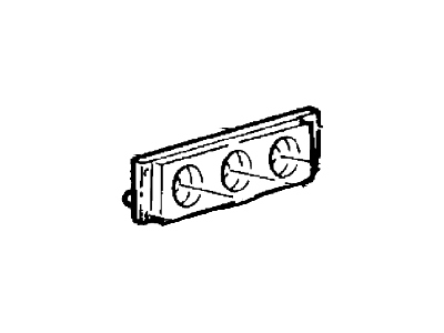 Ford Explorer HVAC Control Module - F87Z-19980-AA