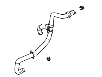 Ford FL1Z-18472-A Hose - Heater Water