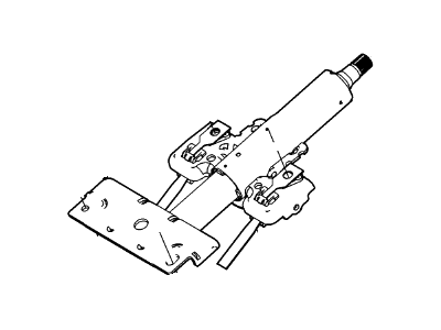 2008 Ford Focus Steering Column - 8S4Z-3C529-K