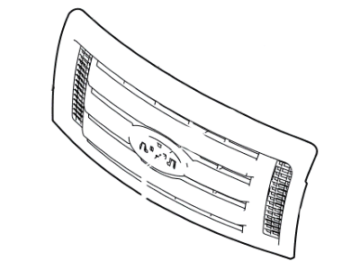 Ford 9L3Z-8200-DCP Grille Assembly - Radiator