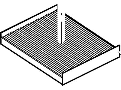 Ford AE5Z-19N619-A Filter - Odour And Particles