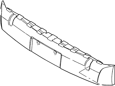 Ford 8S4Z-17C882-A Isolator Assembly - Bumper Bar