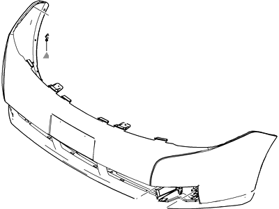 Ford 8S4Z-17D957-ACP Bumper Assembly - Front