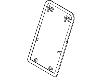 Ford BT4Z-7860508-AF Panel Assembly - Seat Back