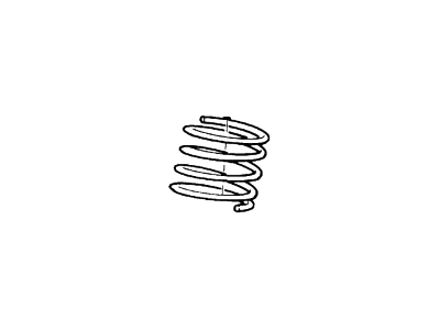 1995 Mercury Mystique Coil Springs - F5RZ-5310-D