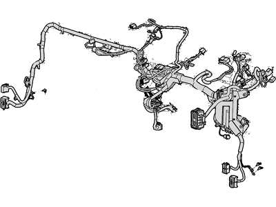 Ford 5W1Z14401AC Wiring Assembly Main