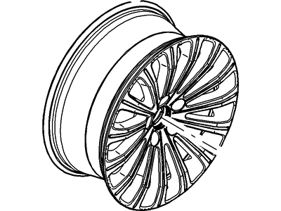 Ford BA1Z-1007-A Wheel Assembly