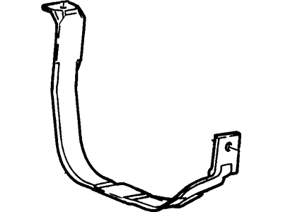 Ford F-550 Super Duty Fuel Tank Strap - F81Z-9054-EA