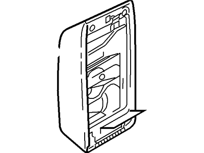 Ford 3C5Z7806024AAF Armrest Assembly Console