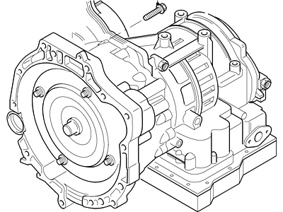 2003 Ford Focus Transmission Assembly - 3S4Z-7000-DA