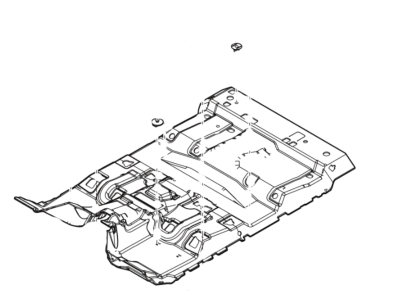 Ford BC3Z-2613000-CA Mat - Floor