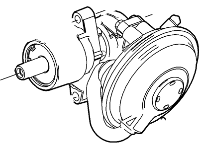 Ford 4C2Z-2A451-AA Pump Assembly - Vacuum