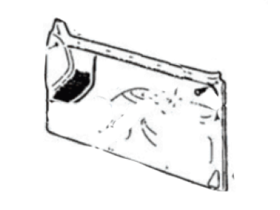 1993 Ford F-150 Armrest - F2TZ1524100AAY