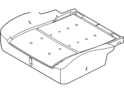 Ford AE9Z-7463841-B Rear Seat Cushion Pad