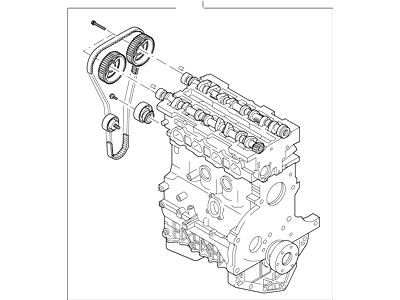 Ford YL8Z-6006-CA Service Engine Assembly