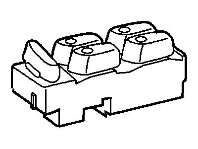 Ford 6L2Z-14529-BAA Switch - Window Control - Double