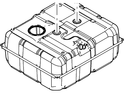 2010 Ford E-150 Fuel Tank - 9C2Z-9002-F