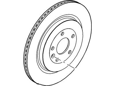 Ford DG1Z-2C026-A Rotor Assembly - Brake