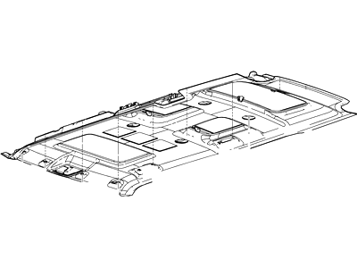 Ford 8A8Z-7451916-NA Headlining - Roof