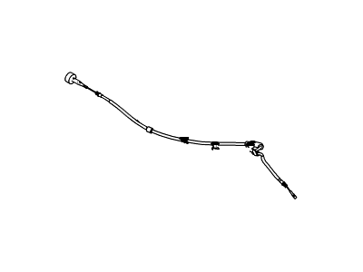 Ford Police Interceptor Utility Parking Brake Cable - CB5Z-2A635-B