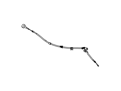 2014 Ford Explorer Parking Brake Cable - CB5Z-2A635-B