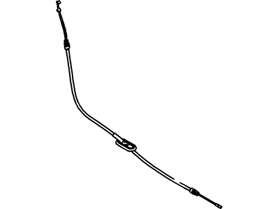 Ford Explorer Parking Brake Cable - BB5Z-2853-A