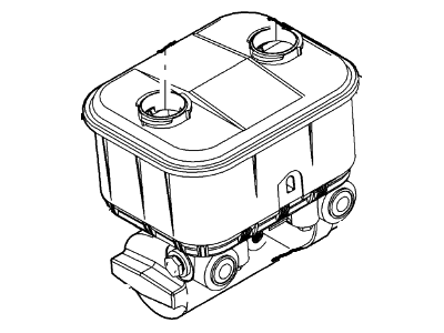 Ford Brake Master Cylinder - 4C3Z-2140-AA