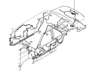 Ford 8W7Z-14334-BA Wiring Assembly