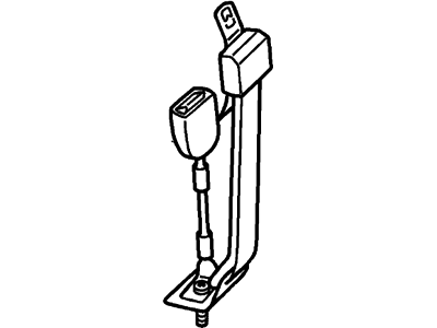 Ford F-150 Seat Belt - XL1Z-7860045-CCC