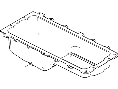 Ford F8UZ-6675-AA Pan Assembly - Engine Oil