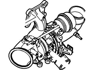 Ford Fusion Turbocharger - CJ5Z-6K682-E
