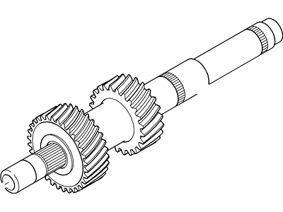 Ford BR3Z-7061-A Shaft Assembly - Output