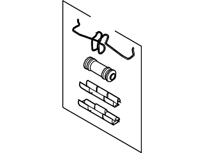 Ford 5U2Z-2321-FA Kit - Brake Pad Attachment