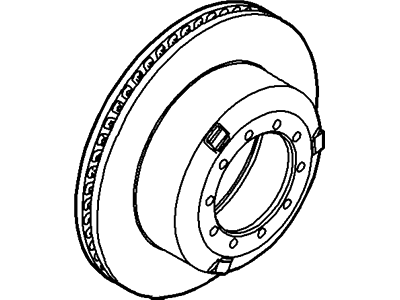 Ford 5C3Z-2C026-CA Rotor Assembly - Brake