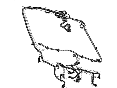 Ford 4C5Z-14A412-AA Wire - Jump - Central Door Locking