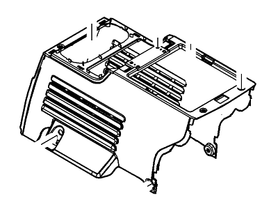 Ford Police Interceptor Utility Center Console Base - BA8Z-74045C22-AA