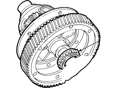 1998 Ford Contour Differential - F5RZ-4026-FD