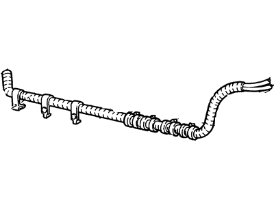 Ford E-550 Super Duty Battery Cable - 2C2Z14300GA