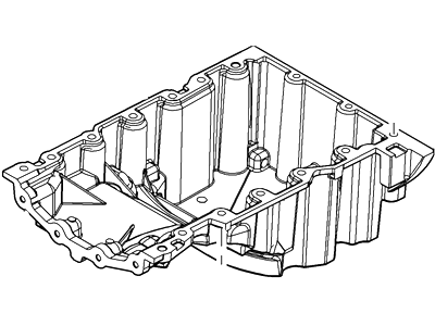 Ford BR3Z-6675-B Pan Assembly - Engine Oil