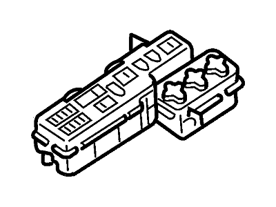 1997 Mercury Villager Fuse Box - F6XY-14417-AA