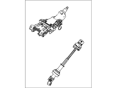 2012 Ford Flex Steering Column - BA8Z-3C529-H